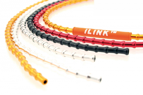 Set Cablu+Teaca - Set Cablu+Teaca Alligator Frana â€žI-LINK 5 mm L-1500mm Auriu