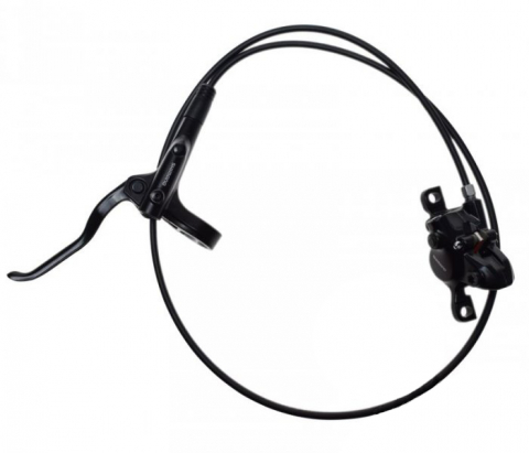 Sistem Frânare - Set frana pe disc hidraulica pentru fata, Shimano BR-MT200 1000mm,