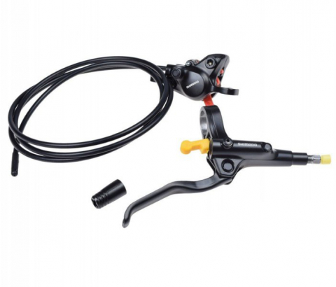 Frane Hidraulice - Set pompa cu etrier frana biciclete, hidraulica, pe spate, 1550mm