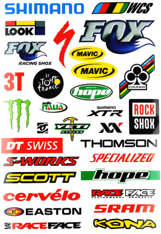 Accesorii-Design-Ornament - Set Stickere Bicicleta