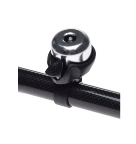 Accesorii-Design-Ornament - Sonerie bicicleta mini, culoare negru/argintiu