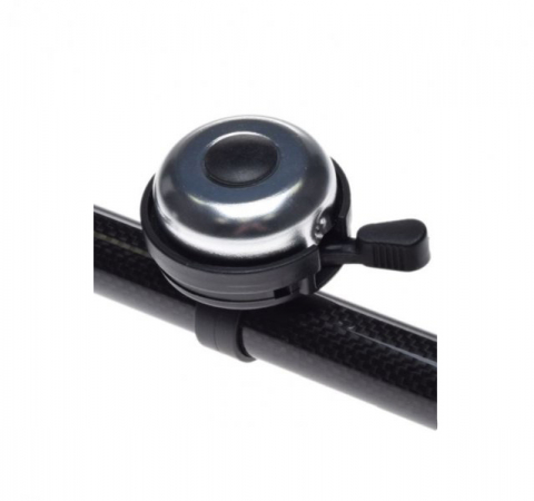 Accesorii-Design-Ornament - Sonerie biciclete aluminiu, culoare argintiu/negru