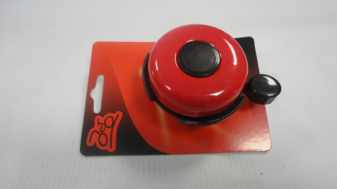 Accesorii-Design-Ornament - Sonerie biciclete Jet plastic, culoare rosu/negru