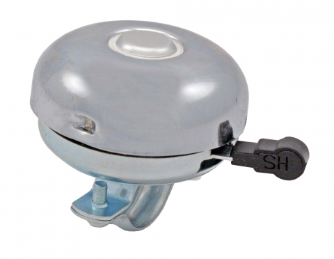Accesorii-Design-Ornament - Sonerie BTA Clasic, din otel, diametru 58mm, culoare argintiu