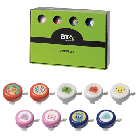 Accesorii-Design-Ornament - Sonerie BTA clasica, din otel, culori asortate, diametru 54mm, cu levier din plastic