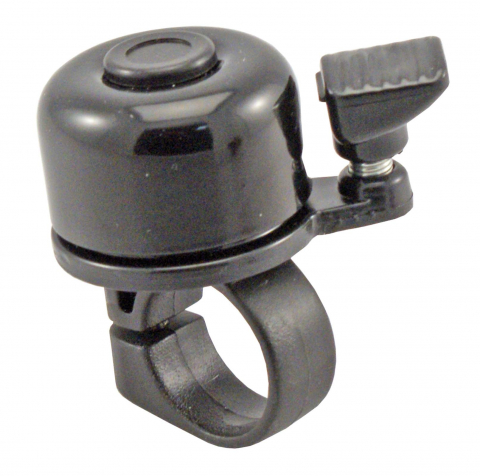 Accesorii-Design-Ornament - Sonerie BTA Din-Din, din otel, diametru Ø 34, culoare negru