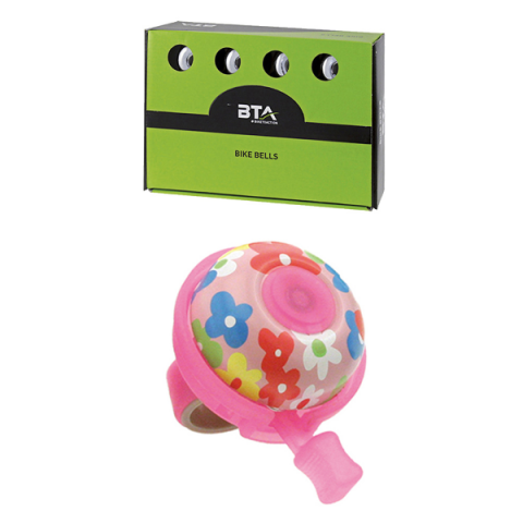 Accesorii-Design-Ornament - Sonerie BTA Flowers clasica, din aluminiu, culoare multicolor, diametru 45