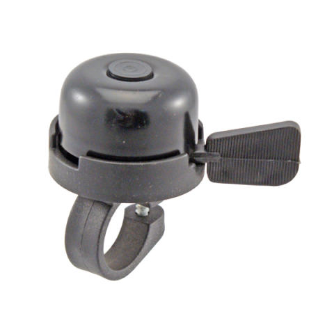 Accesorii-Design-Ornament - Sonerie BTA Mini Din-Don clasic, din otel, culoare negru, diametru Ø 40mm