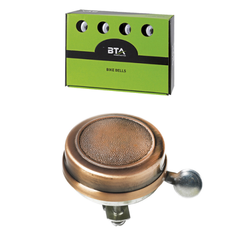 Accesorii-Design-Ornament - Sonerie BTA Old Style clasica, din otel, diametru 55mm, finisaj alama
