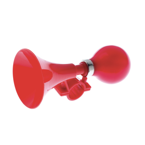 Accesorii-Design-Ornament - Sonerie BTA tip goarna, din plastic, culoare rosu