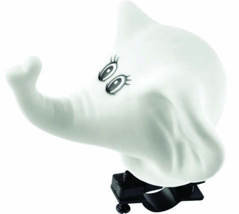 Sonerii - Sonerie Copii Elephant Plastic/Cauciuc Alb