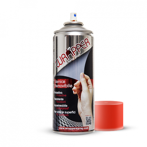 Produse de întreținere - Spay Vopsea Detasabila Rosu Fluorescent