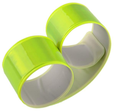 Faruri - Banda reflectorizanta clips picior