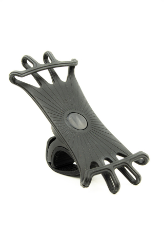 Accesorii-Design-Ornament - Suport ghidon telefon din silicon, potrivire universala, 4.7"-7"