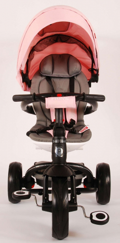 Tricicleta  Prime 4 in 1, pentru fete, culoare roz [5]