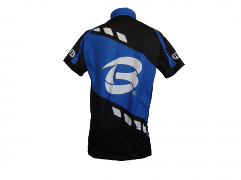 Tricou Ciclism Copii Negru/Albastru Marime 10 Ani [1]