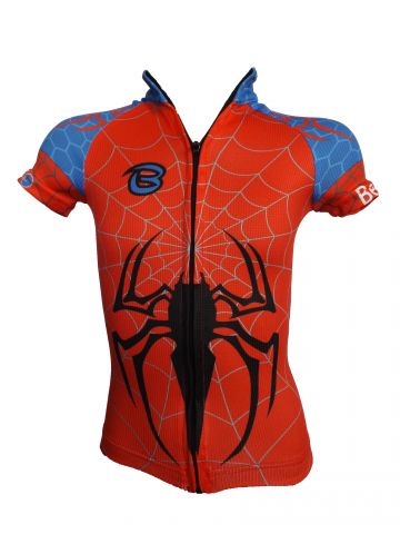 Tricouri - Tricou Ciclism Copii SpiderMan Marime 4 Ani