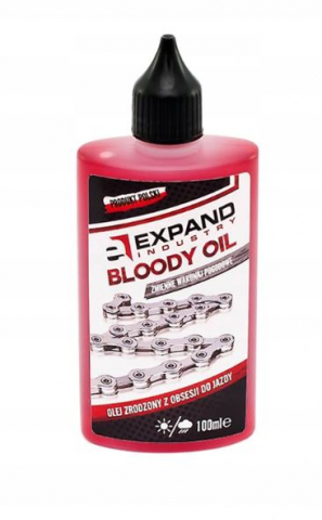 Produse de întreținere - Ulei de uns lant biciclete EXPAND Bloody Oil Dry 100ml