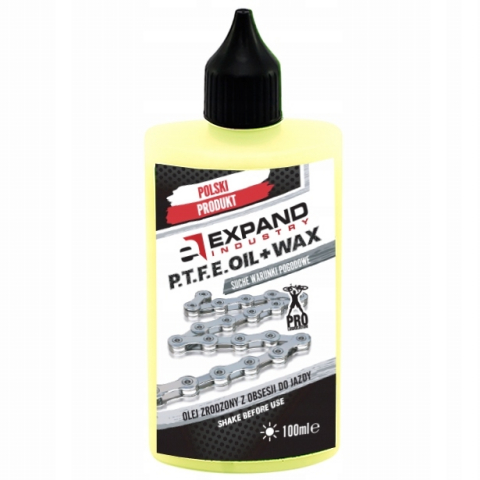 Produse de întreținere - Ulei de uns lant biciclete P.T.F.E. OIL +WAX 100ml EXPAND