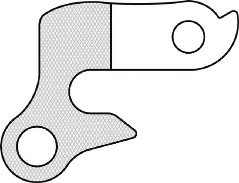 Suspensie-Cadru - Ureche Schimbator GH-001