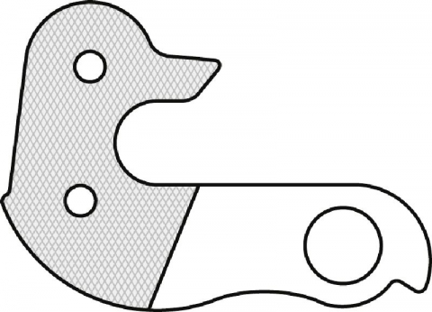 Suspensie-Cadru - Ureche Schimbator GH-010