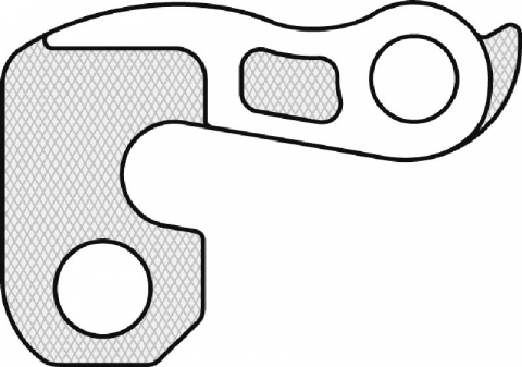 Suspensie-Cadru - Ureche Schimbator GH-012