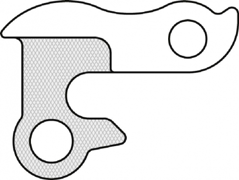Suspensie-Cadru - Ureche Schimbator GH-015