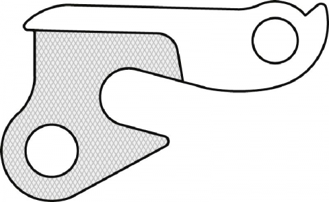Suspensie-Cadru - Ureche Schimbator GH-018