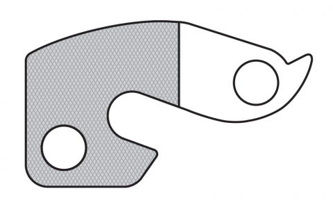 Suspensie-Cadru - Ureche Schimbator GH-023
