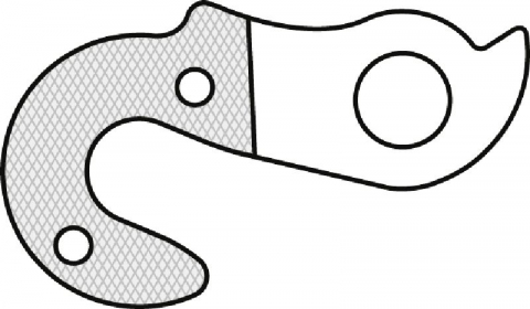 Suspensie-Cadru - Ureche Schimbator GH-039