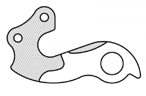 Suspensie-Cadru - Ureche Schimbator GH-043