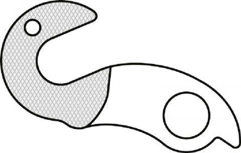 Suspensie-Cadru - Ureche Schimbator GH-049