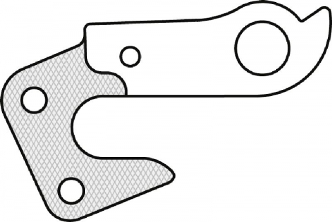 Suspensie-Cadru - Ureche Schimbator GH-051
