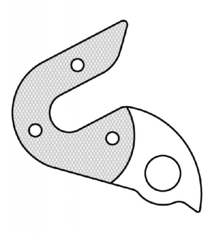 Suspensie-Cadru - Ureche Schimbator GH-062