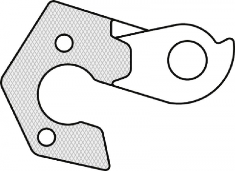 Suspensie-Cadru - Ureche Schimbator GH-063