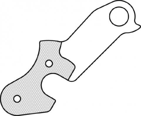 Suspensie-Cadru - Ureche Schimbator GH-075