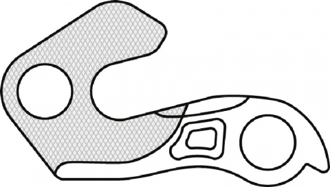 Suspensie-Cadru - Ureche Schimbator GH-078