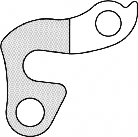 Suspensie-Cadru - Ureche Schimbator GH-081