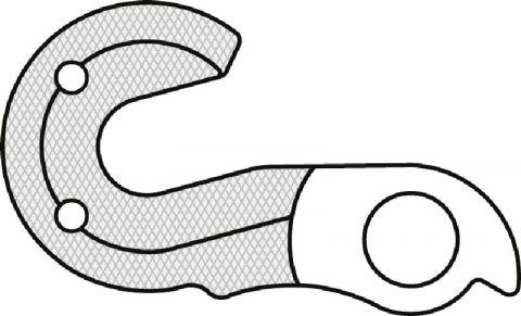 Suspensie-Cadru - Ureche Schimbator GH-082