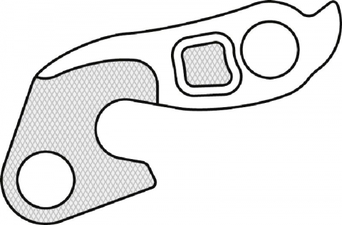 Suspensie-Cadru - Ureche Schimbator GH-084