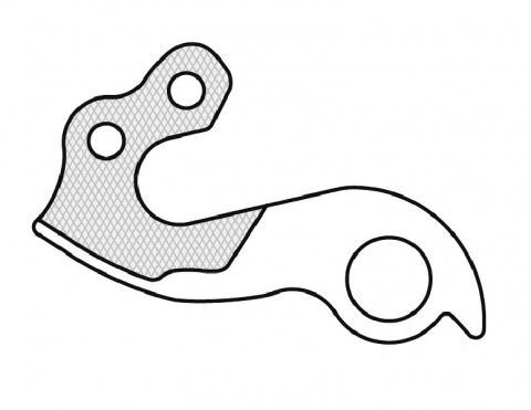 Suspensie-Cadru - Ureche Schimbator GH-092