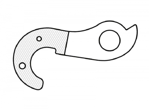 Suspensie-Cadru - Ureche Schimbator GH-104