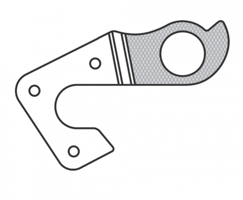 Suspensie-Cadru - Ureche Schimbator GH-107