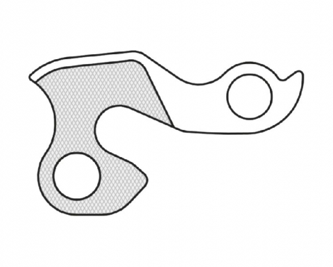 Suspensie-Cadru - Ureche Schimbator GH-117