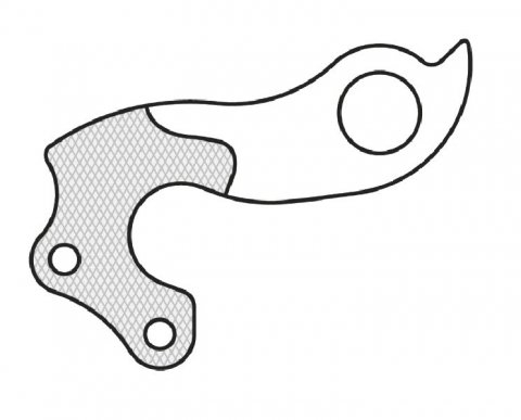 Suspensie-Cadru - Ureche Schimbator GH-122