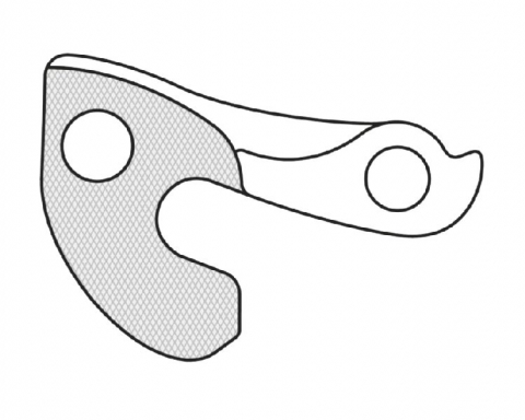 Suspensie-Cadru - Ureche Schimbator GH-123