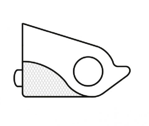 Suspensie-Cadru - Ureche Schimbator GH-131