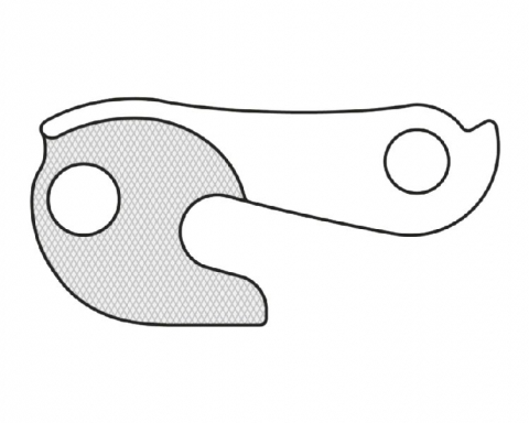 Suspensie-Cadru - Ureche Schimbator GH-132