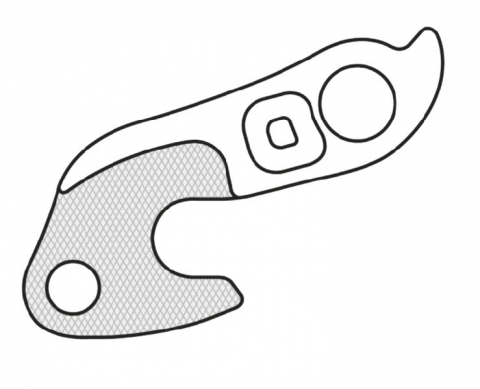 Suspensie-Cadru - Ureche Schimbator GH-142