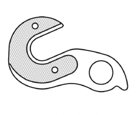 Suspensie-Cadru - Ureche Schimbator GH-143